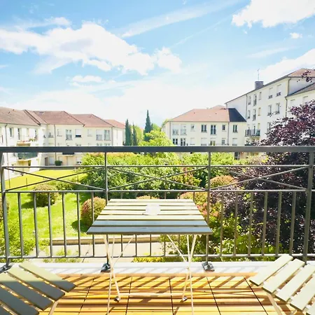 Le Jardin Suspendu, Steps To Lake & Station Bussy-Saint-Georges Exterior photo